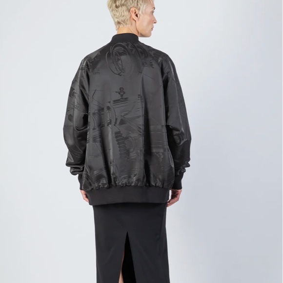 Esther Perbrandt Bomber Jacket in Black size Small - Picture 6 of 16